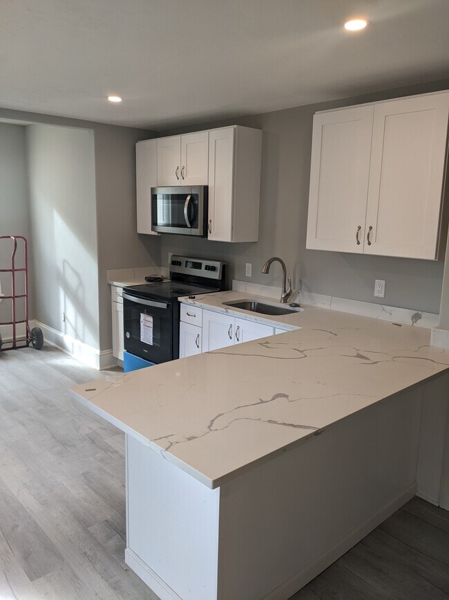 Quartz counters and SS appliances - 62 Fruit Street Ext Unidad 2