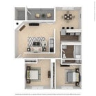 2 BD / 1.5 BA – 1,004 SF