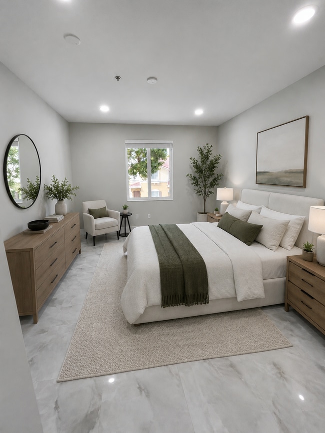 Staged Bedroom Master - 8906 W Flagler St Unit 220