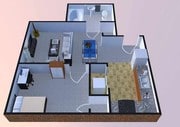 1BR/1BA