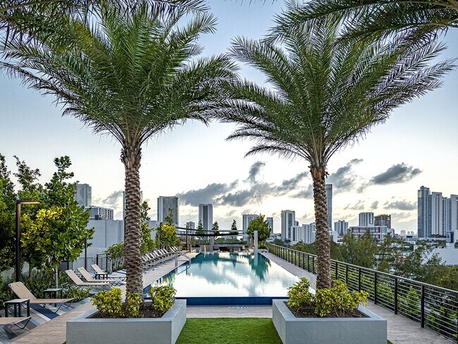 Rooftop Pool and Sundeck with City Views