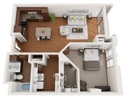 Floor Plan Q | Domain | Apartments in Madison, WI