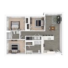 The Whitby - 3 Beds, 2 Baths, 1168 sq. ft.