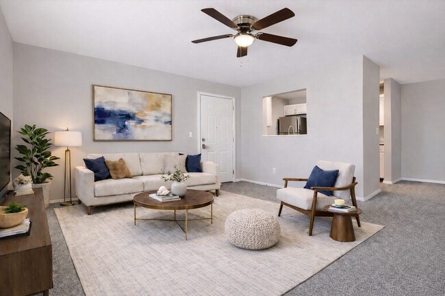 Living Spaces with Ceiling Fans