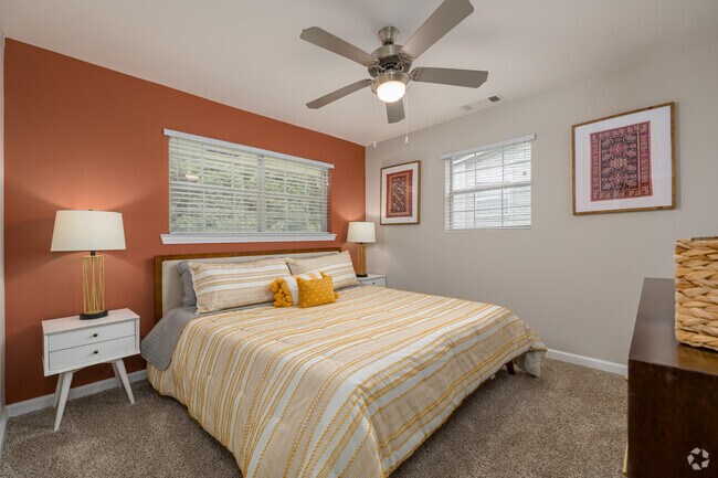 2BR, 1BA - 1,036SF - Bedroom One