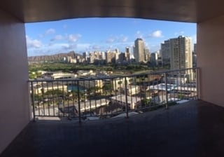Lanai view - 2439 Kapiolani Blvd Unit 1603