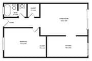 One Bedroom/One Bathroom
