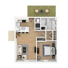 1 Bedroom Duplex