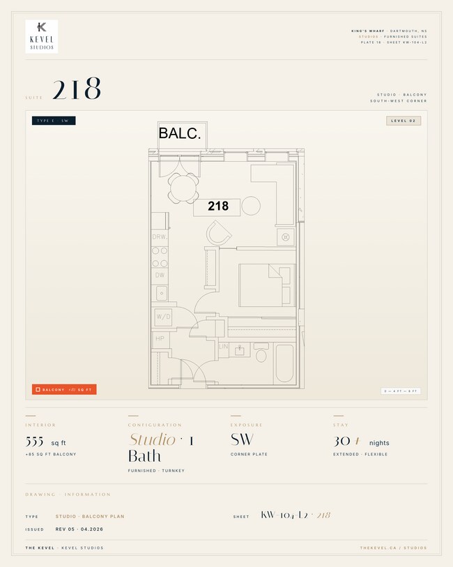 Building Photo - 1 Bedroom Suite · 555 sq ft Unit 218