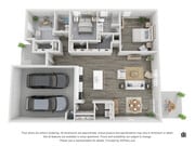 The Denton floor plan SkyMor Geneva