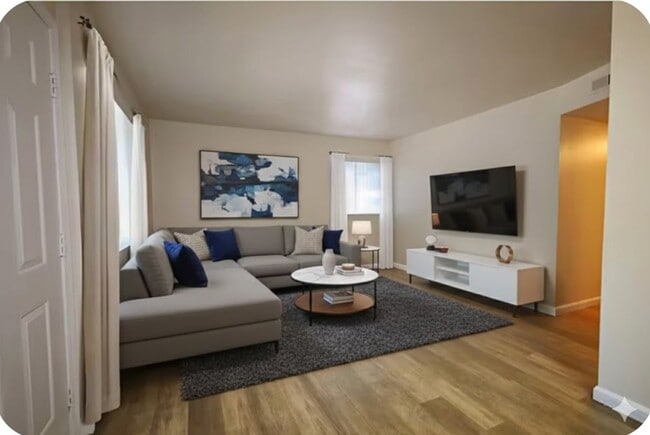 Living room- staged