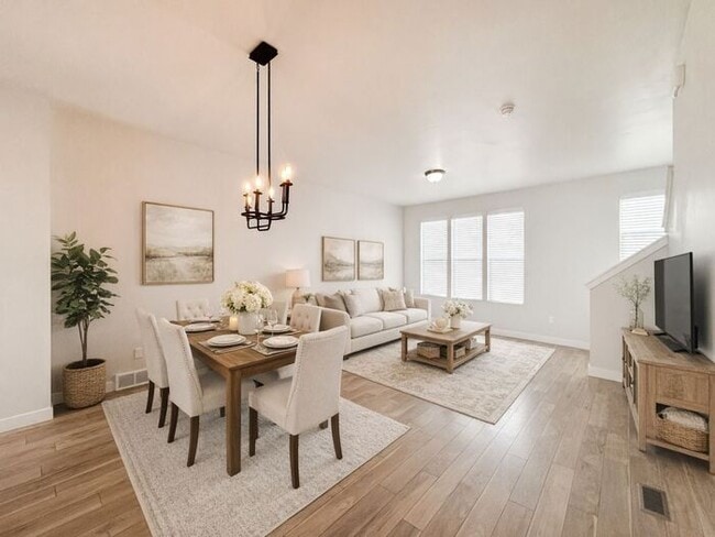 Photo - Stunning and Spacious 3BR 3BA Townhouse w/ Quartz Kitchen + Garage Parking + Modern Finishes in E...