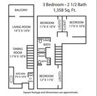 Three Bedroom Townhouse W/D Connections