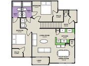 The Pelican 2 Bed/2 Bath