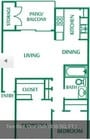 2BR/1BA