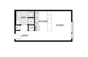Bluejay floor plan Trailside NoDa