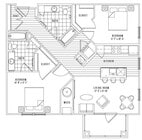 B3 floor plan New Village at Patchogue