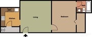 1BR/1BA