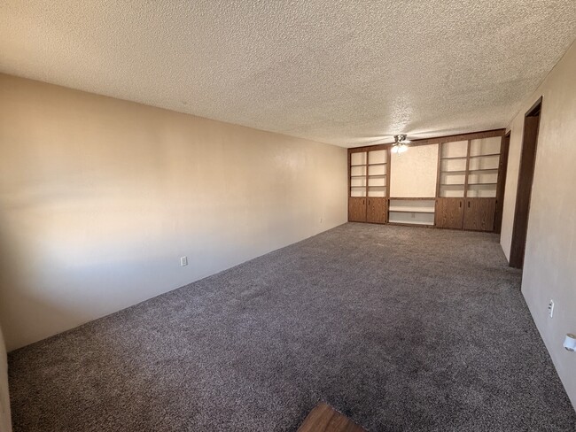 2 bedroom living & dining area