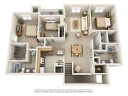 3 dormitorios | 2 baños | 1402 pies cuadrados | Garaje adjunto disponible
