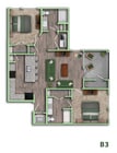 Plano de planta B36 de Brio en Lookout
