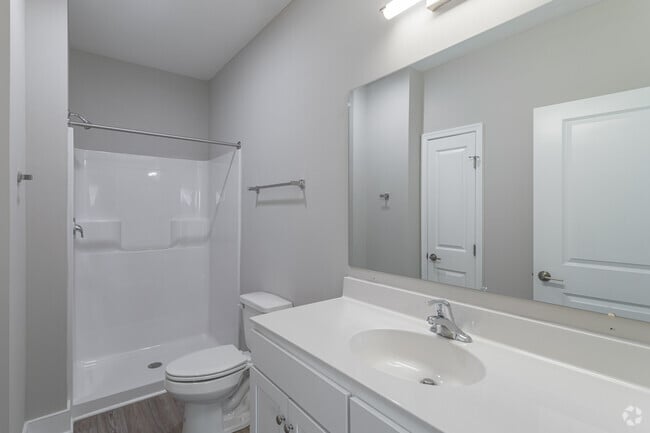 3 BR, 2 BA - 1456SF - First Bathroom