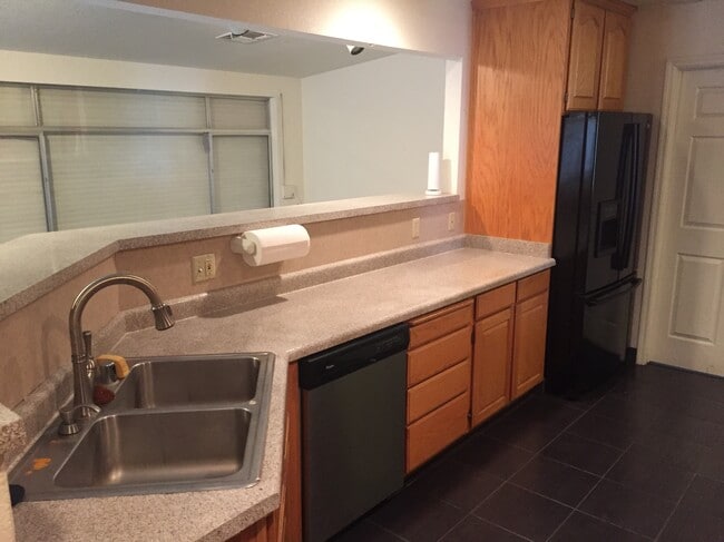 Kitchen with nook, upgraded dishwasher, fridge &amp; plenty of counter space - 604 Bonita Ave House