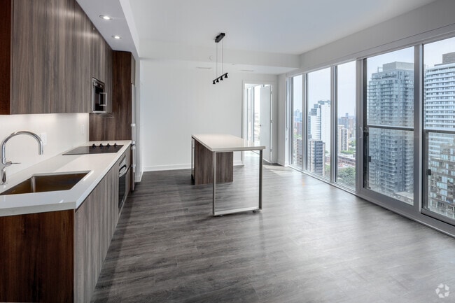 2 BR, 2 BA - 840 SF