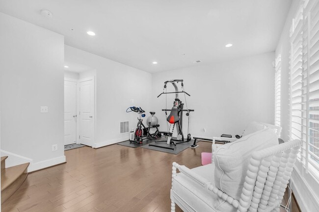 Photo - Modern 4-Level Townhome with Rooftop Terrace & Indoor/Outdoor Fireplace Near Old Town