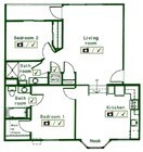 2BR/2BA