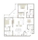 B2 floor plan WaterWalk at Shelter Cove Towne Centre