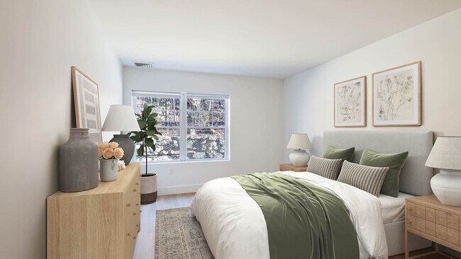 Bedroom with Hard Surface Flooring