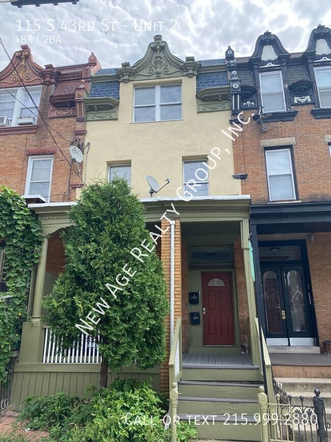Bilevel apartment located at 43rd & Sanso... Unit 2 Philadelphia, PA