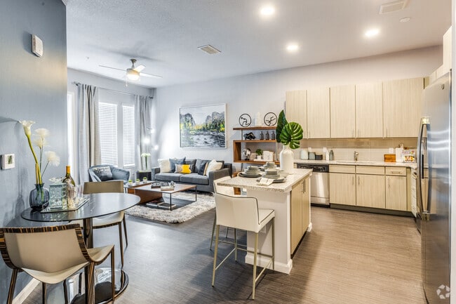 1BR, 1BA, - 817SF