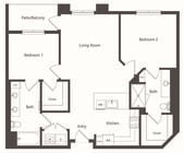 B1 floor plan Allaso Vineyards