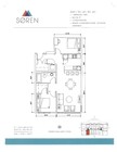 1x1+den 863 Sq. Ft