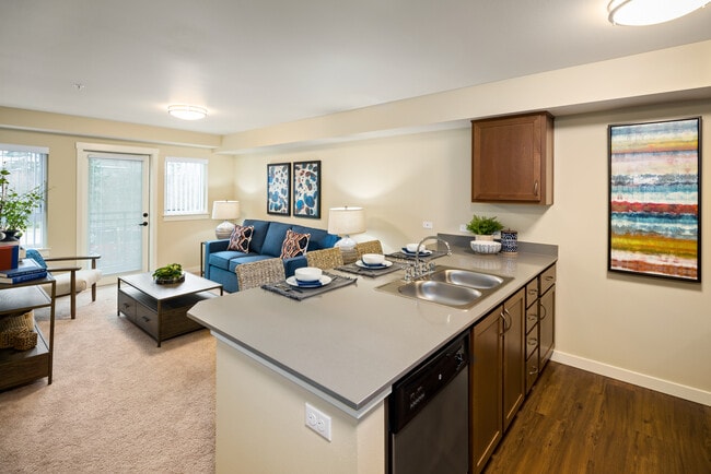 Unit interior - Kitchen and Living area