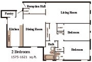 2BR/1.5BA