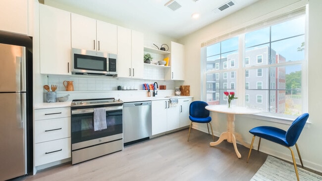 Kitchen with Stainless Steel Appliances