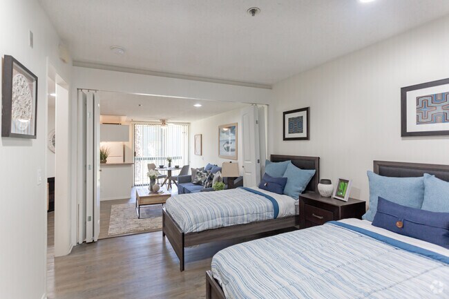 1BR,1BA- Bedroom