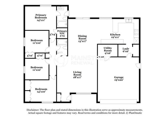 Photo - 4 Bedroom Pet-Friendly Home in GLENDALE, AZ with Main Street Renewal