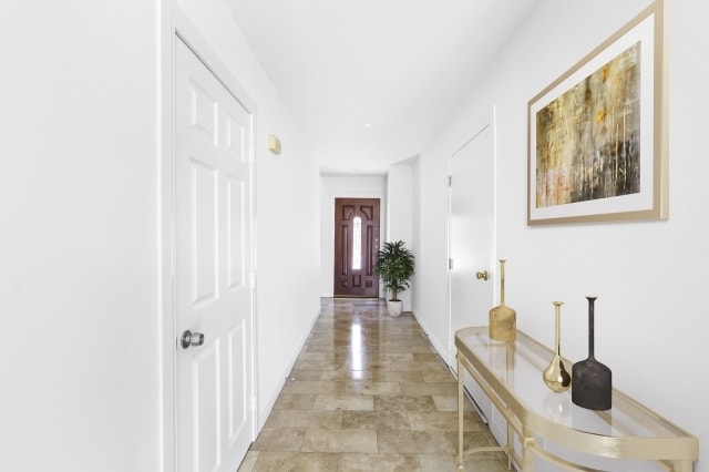 Entry Hallway from inside out