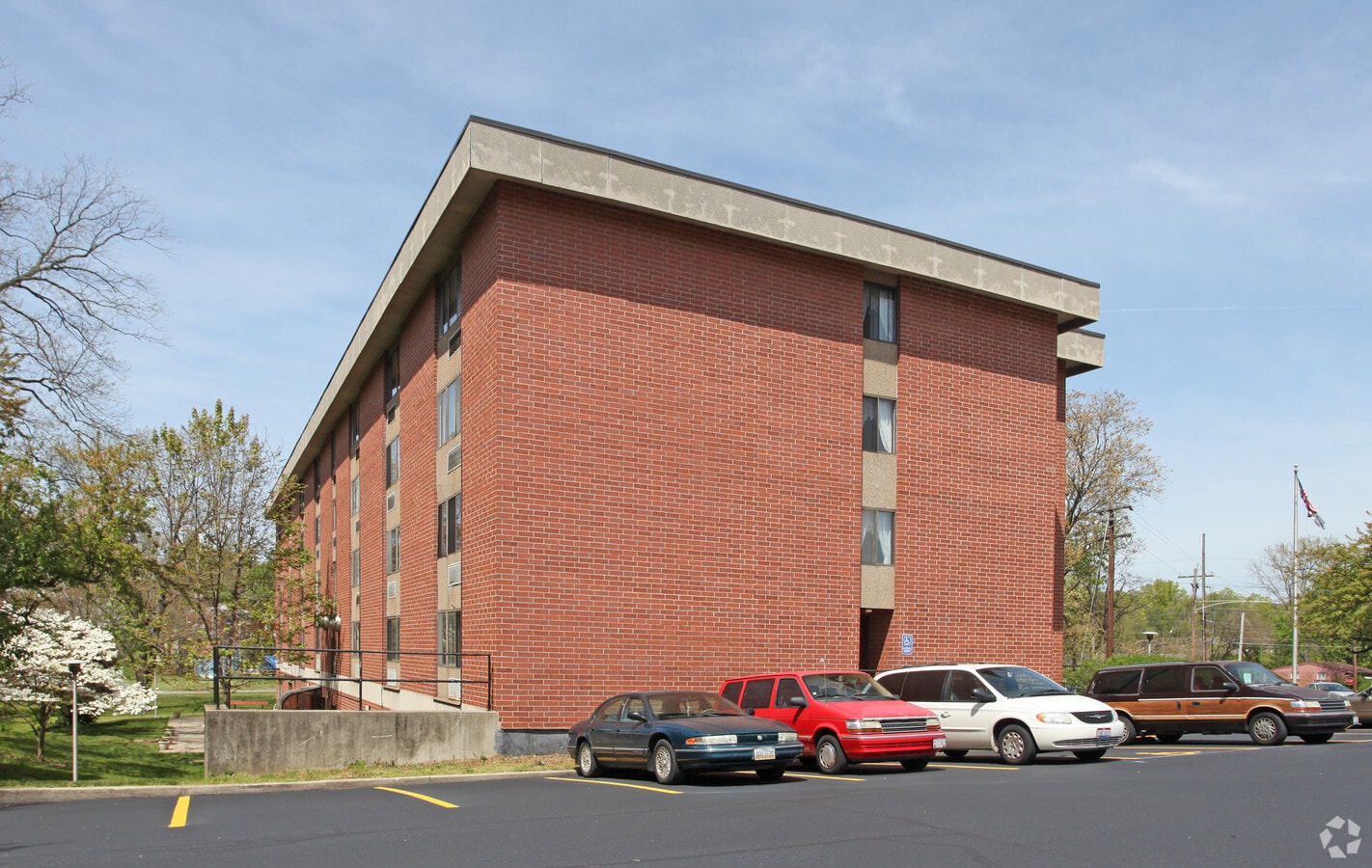 View from Parking Lot - Harding House