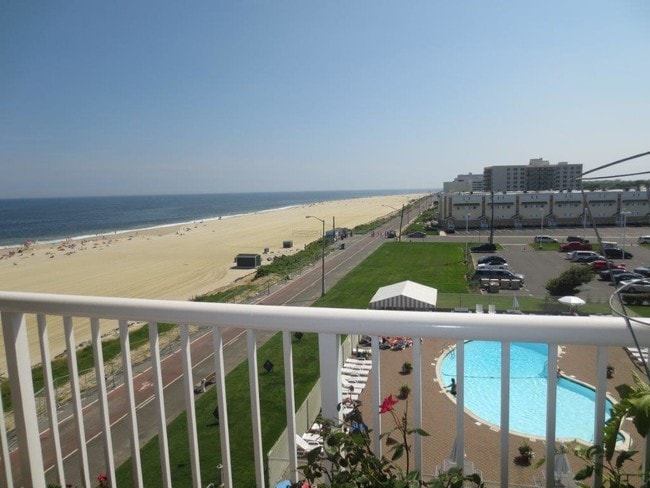 Ocean View From a Balcony