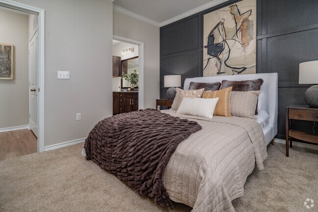 2BR, 2BA - 1049SF Bedroom 1