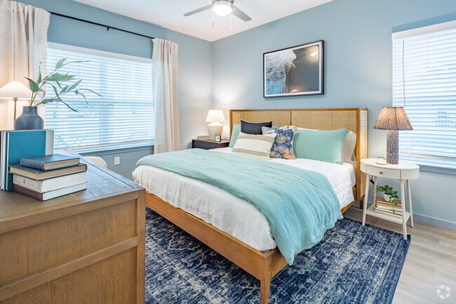 2BR, 2BA - 1,204SF - Primary Bedroom