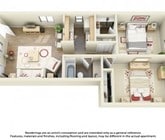 2BR/1BA