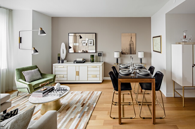 Living and dining area