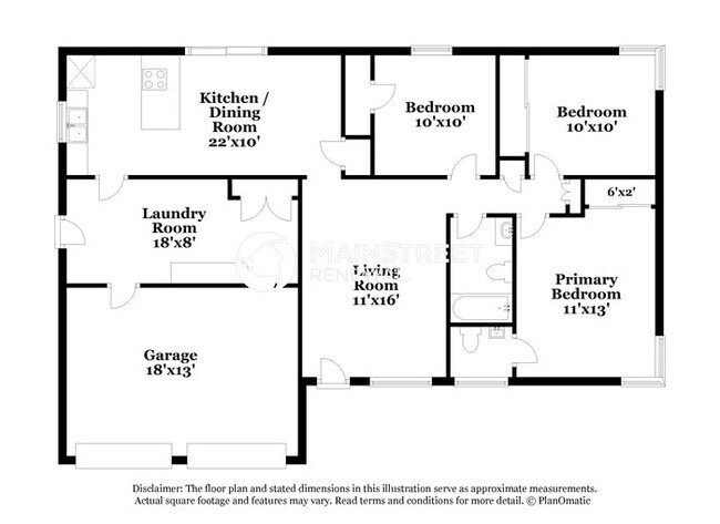 Photo - 3 Bedroom Pet-Friendly Home in Oklahoma City, OK with Main Street Renewal