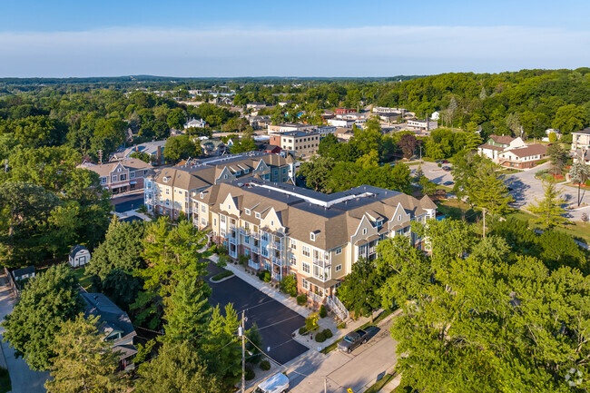 Aerial - Hartland Riverwalk Apartments